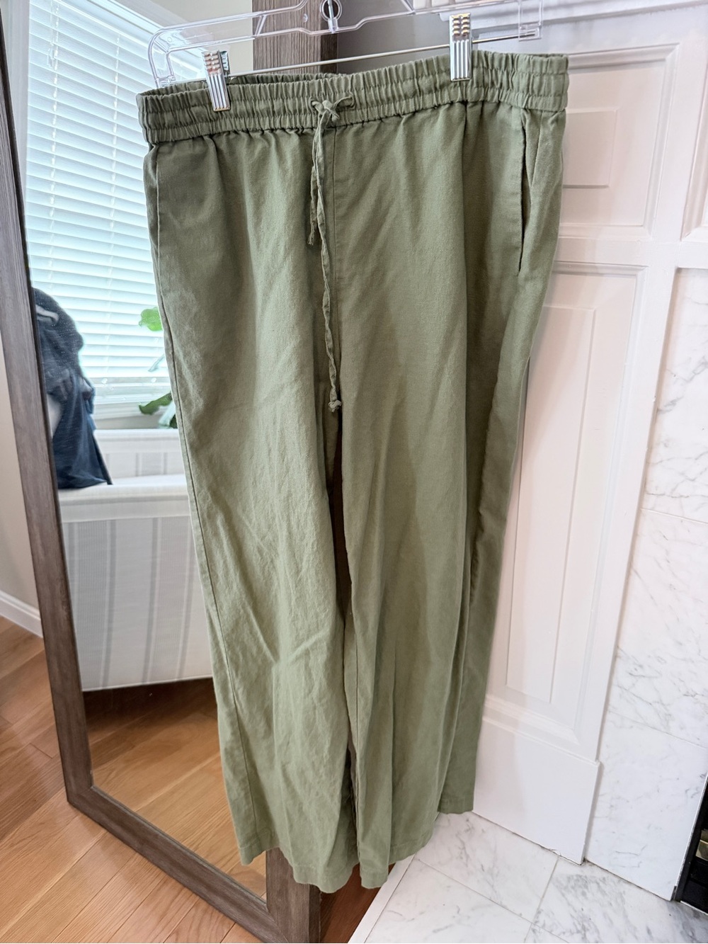 J. Crew Olive Green Drawstring Joggers